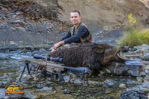 Dillon's Great Wild Boar a Great Father Son Hunt in Northern California